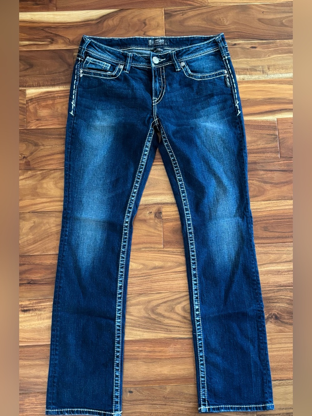 Silver Jeans Aiko Baby Boot Jeans Women’s Plus Size W 32 x L 33